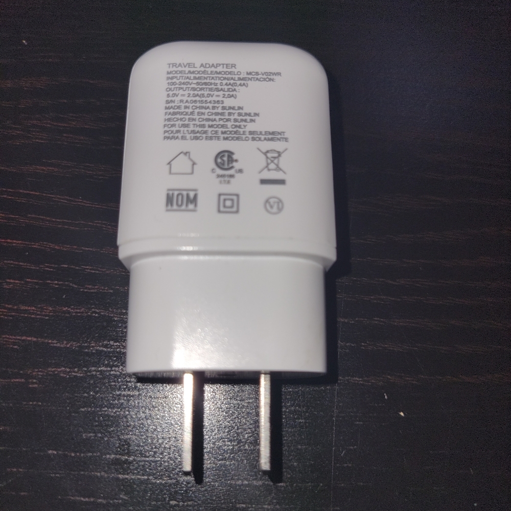 LG USB Charger Authentic not OEM - Picture 2 of 3